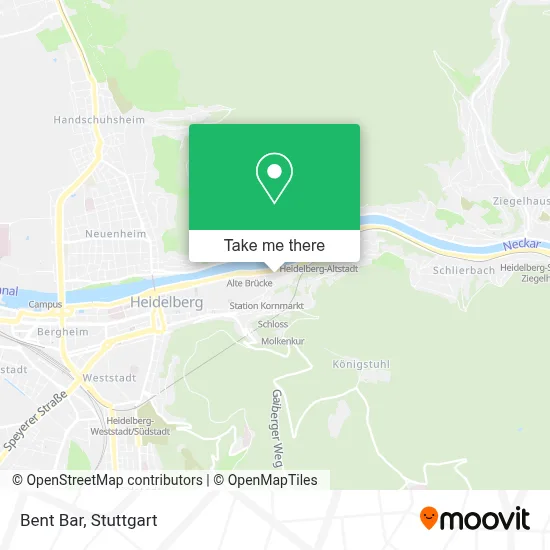 Bent Bar map