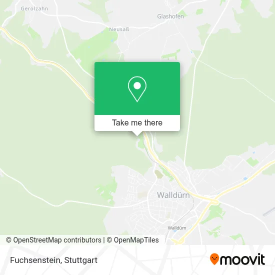 Fuchsenstein map