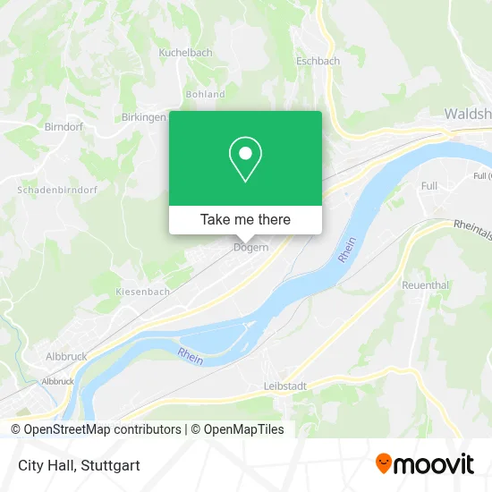 Rathaus map