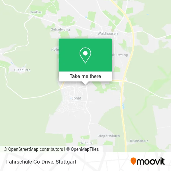 Fahrschule Go-Drive map