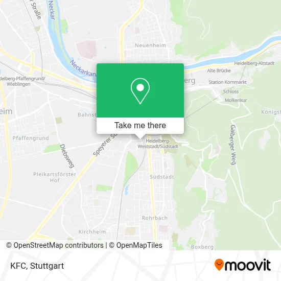 Kfc map