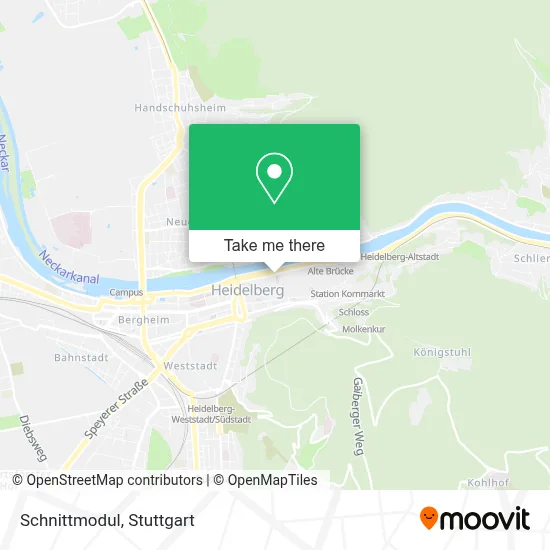Schnittmodul map
