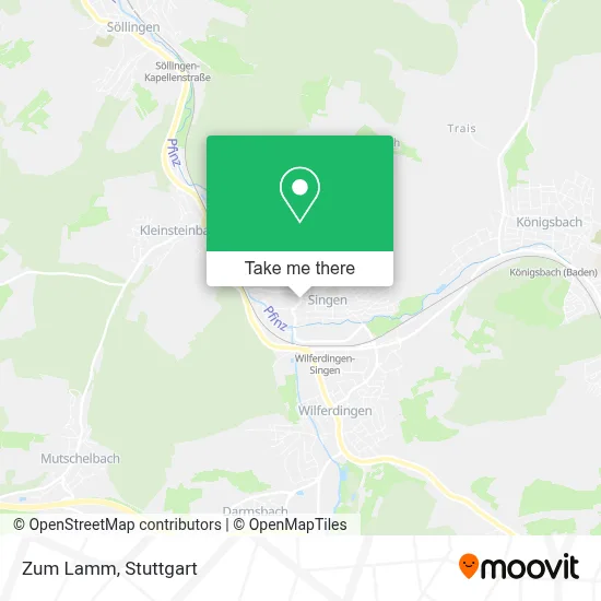 Zum Lamm map