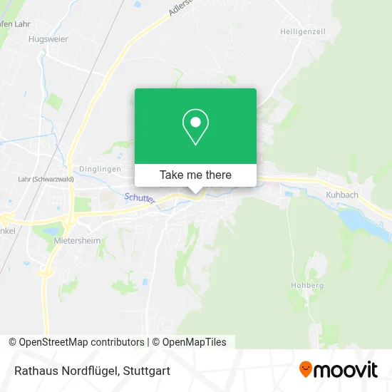 Rathaus Nordflügel map