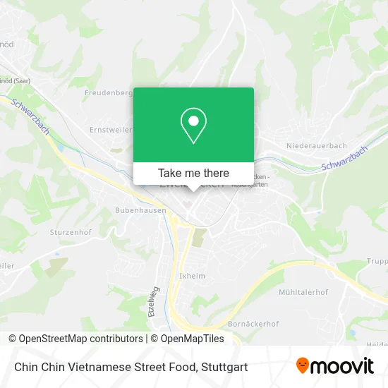 Chin Chin Vietnamese Street Food map