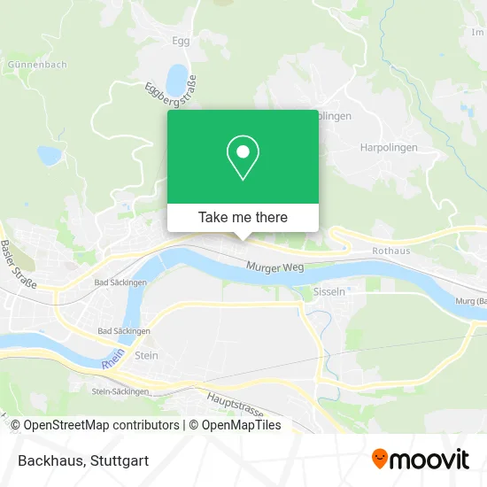 Backhaus map
