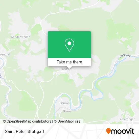 Sankt Peter map