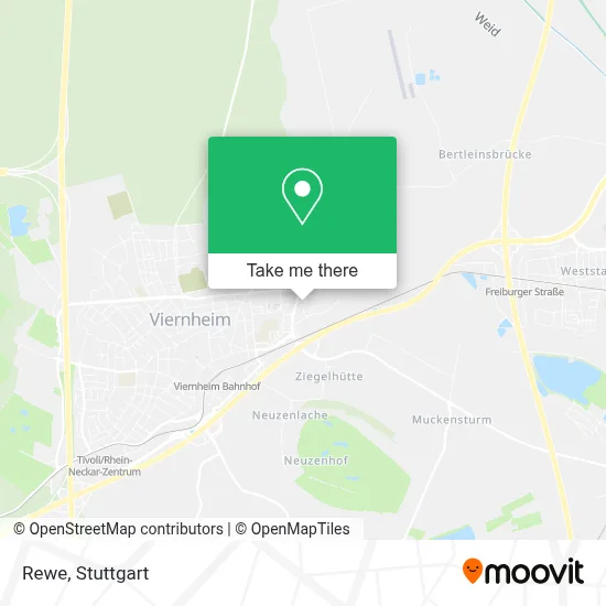 Rewe map