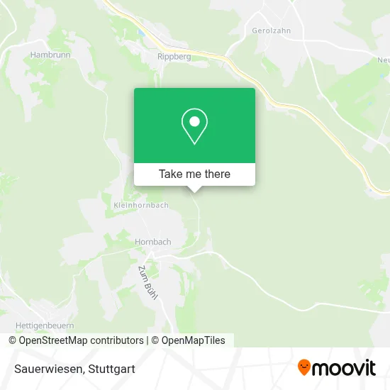 Sauerwiesen map
