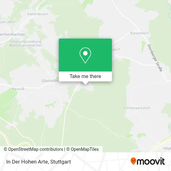 In Der Hohen Arte map