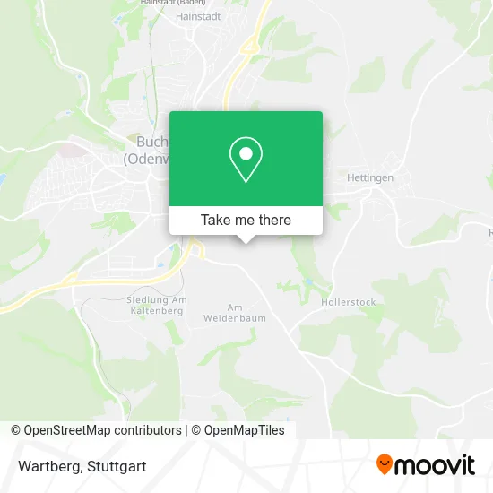 Wartberg map