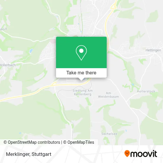 Merklinger map