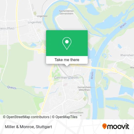 Miller & Monroe map
