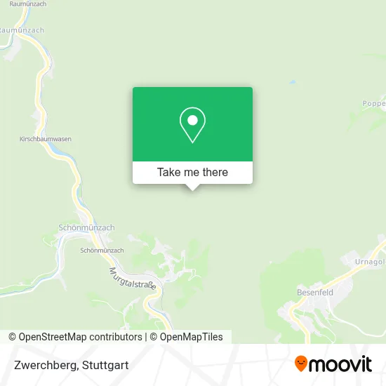 Zwerchberg map