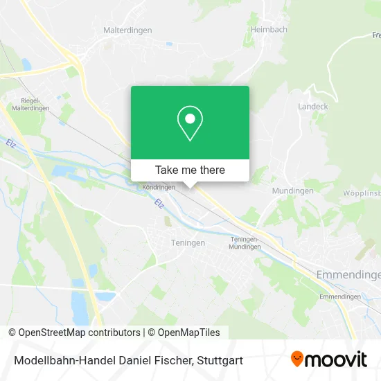 Modellbahn-Handel Daniel Fischer map