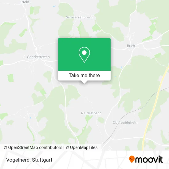 Vogelherd map