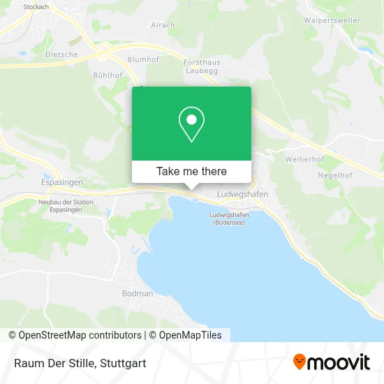 Raum Der Stille map