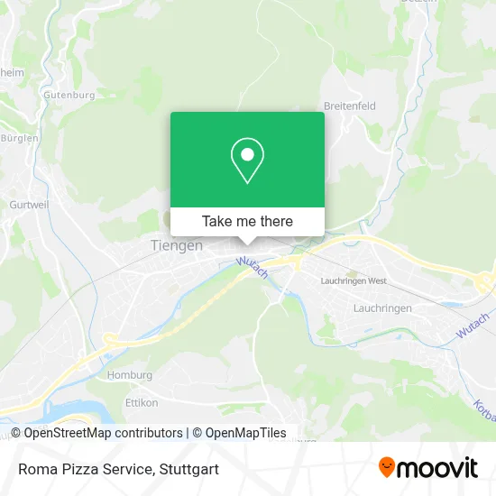 Roma Pizza Service map