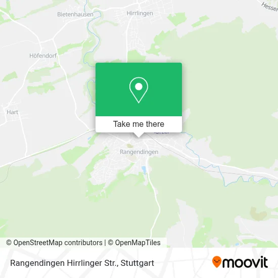 Rangendingen Hirrlinger Str. map