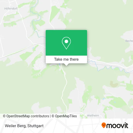 Weiler Berg map