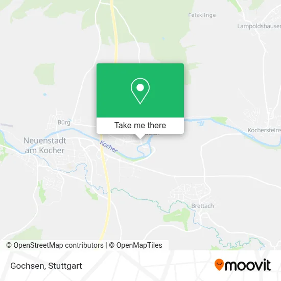 Gochsen map