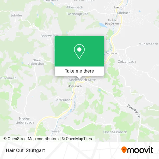 Hair Cut map