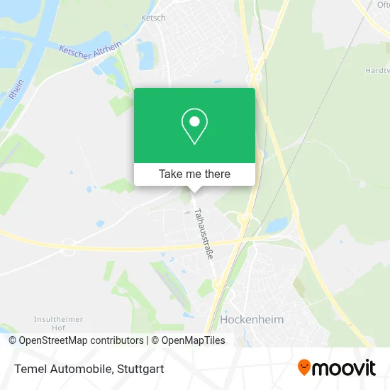 Temel Automobile map