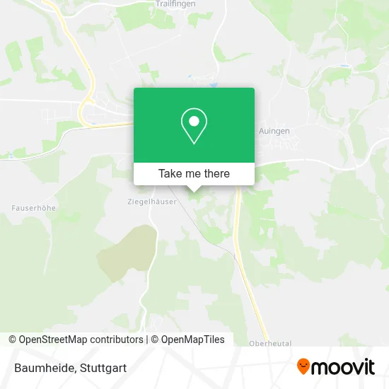 Baumheide map