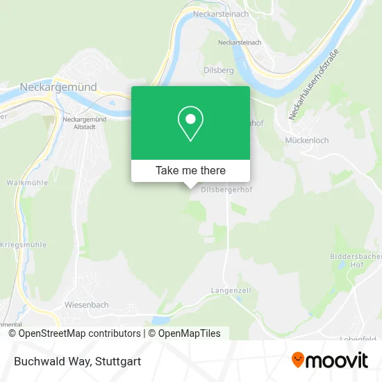 Buchwaldweg map