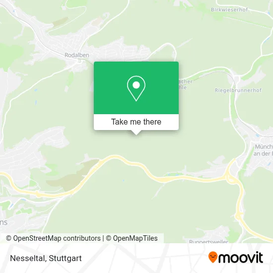 Nesseltal map