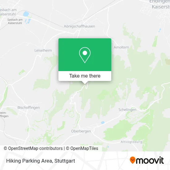 Wanderparkplatz map