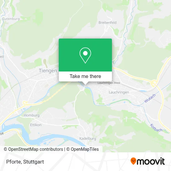 Pforte map