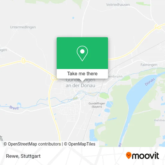 Rewe map