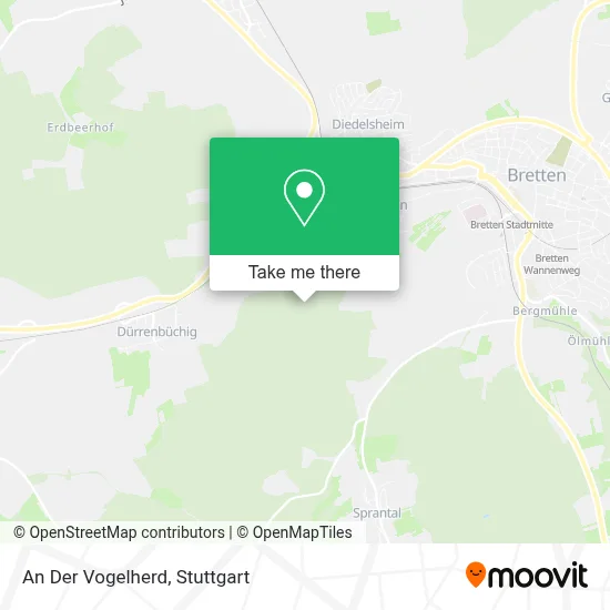 An Der Vogelherd map