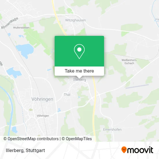 Illerberg map