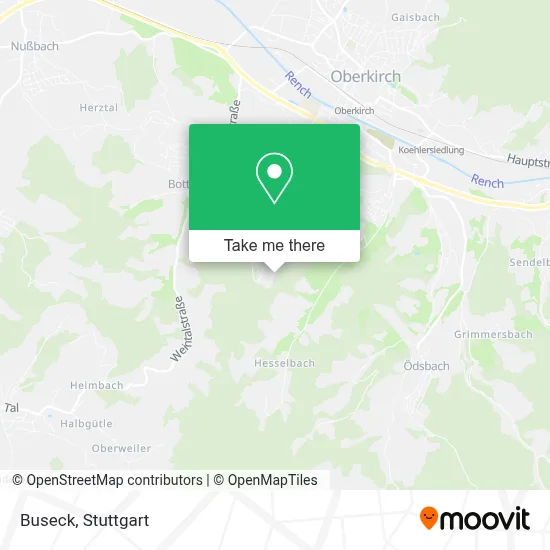 Buseck map