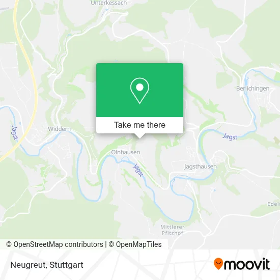 Neugreut map