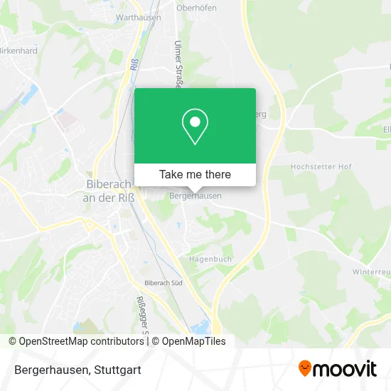 Bergerhausen map