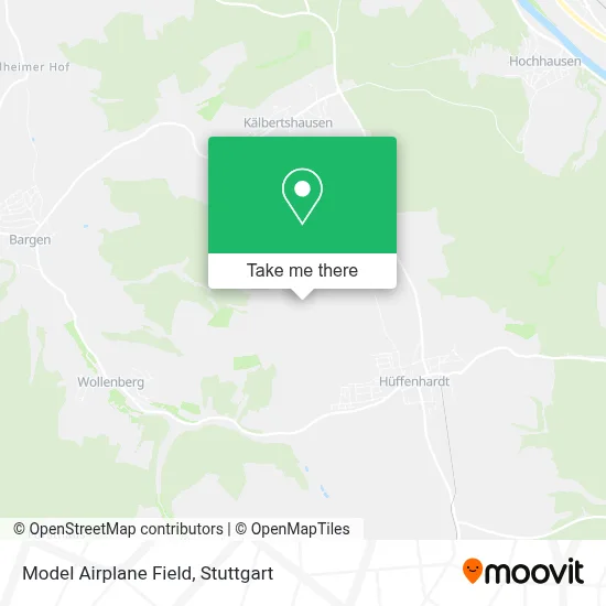 Modellflugplatz map
