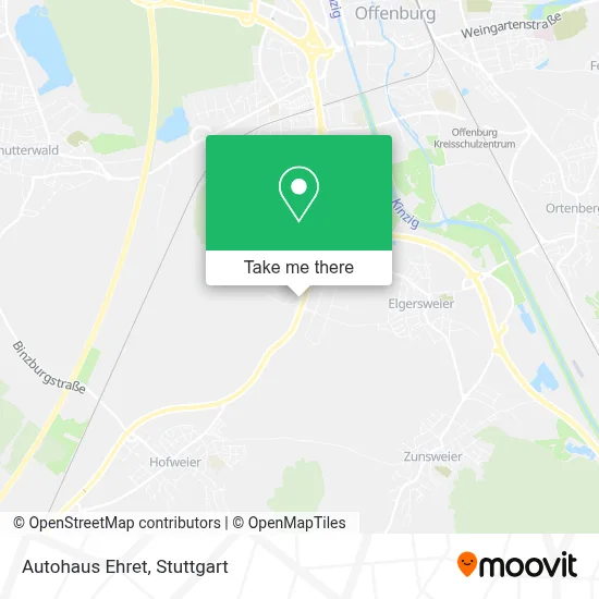 Autohaus Ehret map