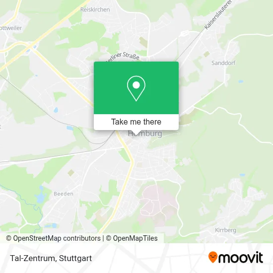 Tal-Zentrum map