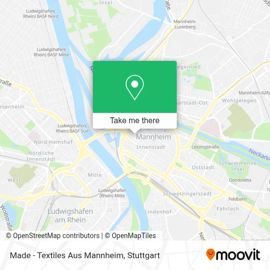 Made - Textiles Aus Mannheim map