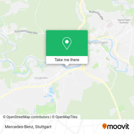Mercedes-Benz map