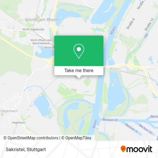 Sakristei map