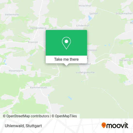 Uhlenwald map