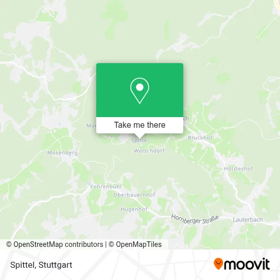 Spittel map