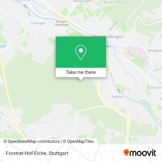 Forstrat-Hof-Eiche map