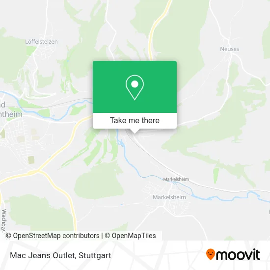 Mac Jeans Outlet map