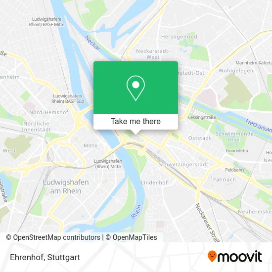 Ehrenhof map