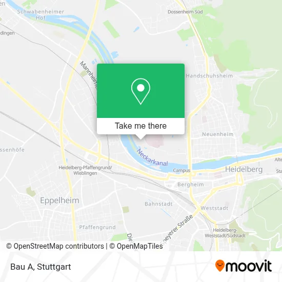Bau A map